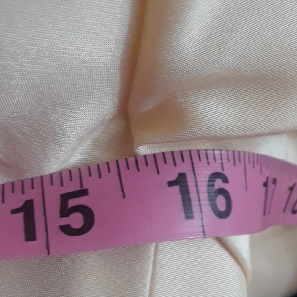 Pretty Tan suit, size 4P - Picture 4 of 6